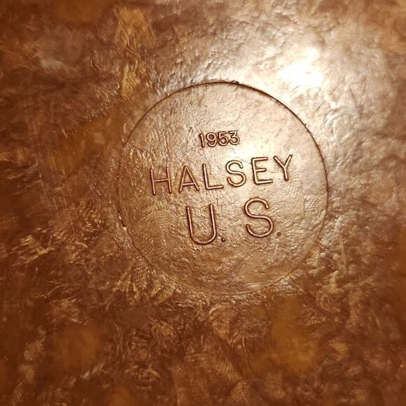 Vintage 1953 Melamine Mess Hall Trays Set of 2 - Picture 4 of 4